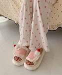 スリッパ 「26年春夏新作」チェリー ケーキモ...の詳細画像4