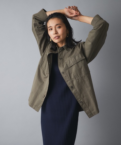 「RIVE DROITE」 ニットワンピース FREE ネイビー レディース_画像5