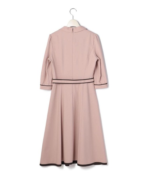 「LAISSE PASSE」 シャツワンピース MEDIUM ピンク レディース_画像3