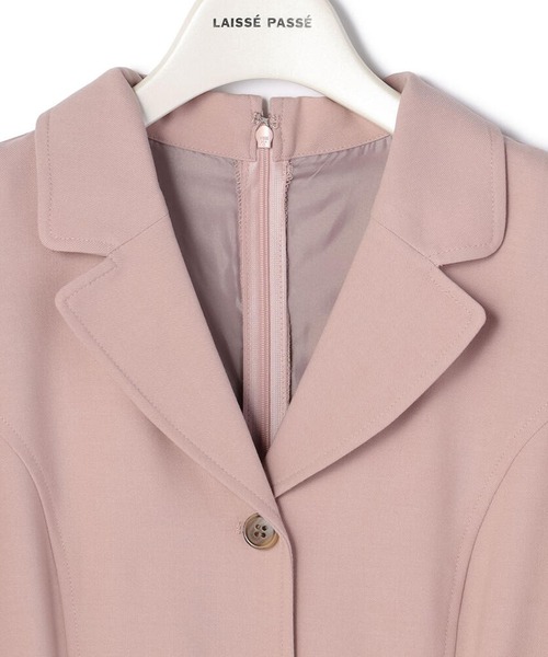 「LAISSE PASSE」 シャツワンピース MEDIUM ピンク レディース_画像5