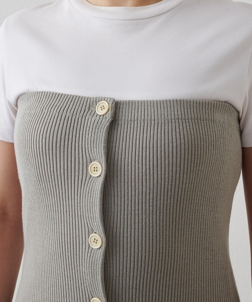 Whim Gazette（ウィム ガゼット） ベアトップワンピース FREE ベージュ