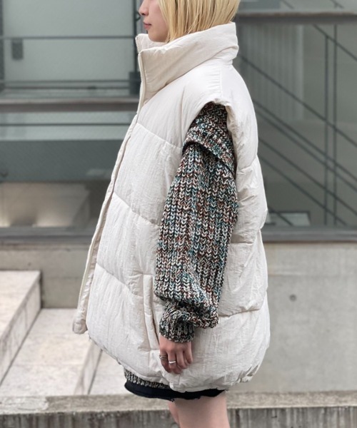 「CIAOPANIC」 ベスト L ブラック レディース_画像4