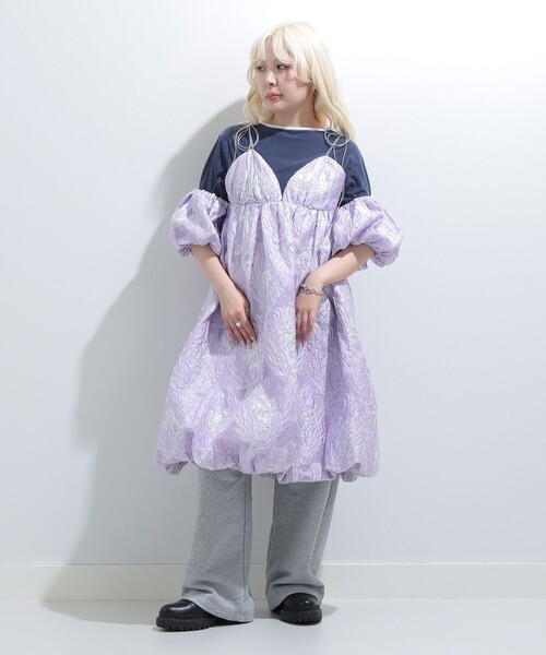 CAROLINA GLASER（カロリナ グレイサー） ワンピース ジャカード