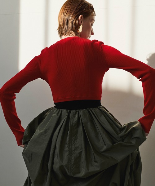 OMMO(オーエムエムオー) カーディガン V NECK SHORT KNIT CD OMMO(オーエムエムオー) カーディガン V NECK SHORT KNIT CD