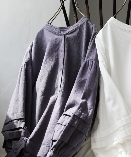 「soulberry」 長袖チュニック M パープル レディース_画像2