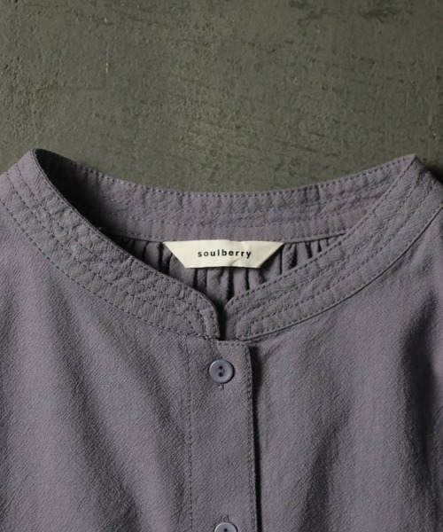 「soulberry」 長袖チュニック M パープル レディース_画像6