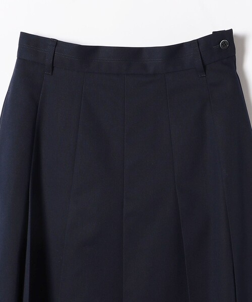 「SHIPS any」 ロングスカート ONE SIZE ネイビー レディース_画像9