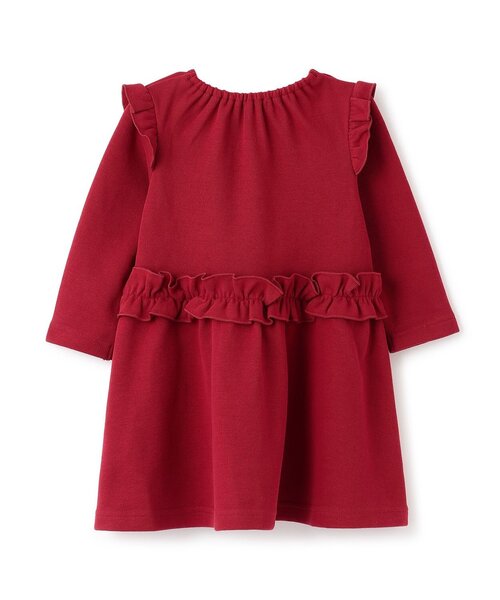 「sense of wonder」 「KIDS」長袖ワンピース 120cm レッド キッズ_画像2