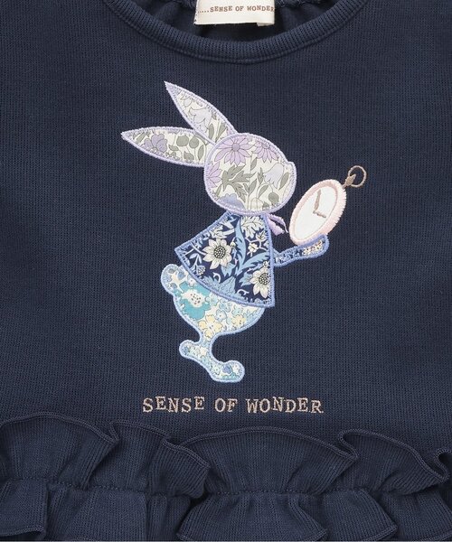 「sense of wonder」 「KIDS」長袖ワンピース 120cm レッド キッズ_画像5