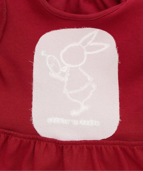 「sense of wonder」 「KIDS」長袖ワンピース 120cm レッド キッズ_画像7