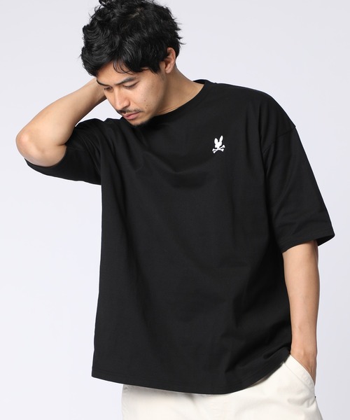Psycho Bunny（サイコバニー） tシャツ 「WEB限定」ツアーTEE風 ロゴT