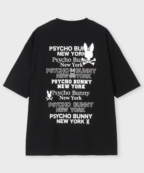 Psycho Bunny（サイコバニー） tシャツ 「WEB限定」ツアーTEE風 ロゴT