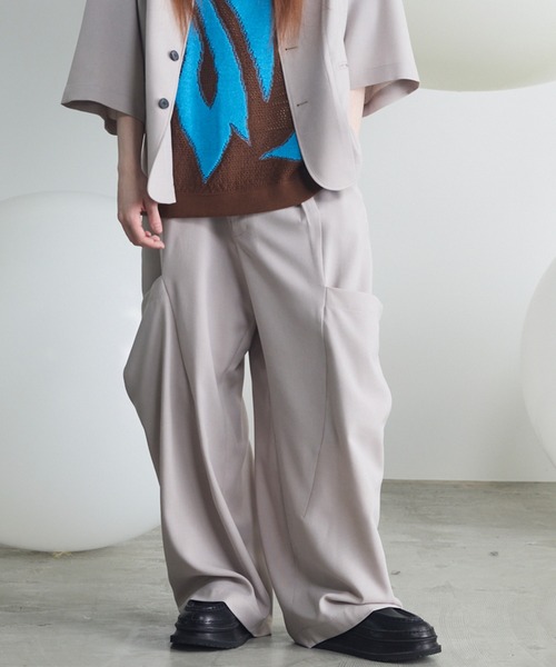 MAISON SPECIAL ボトムス MAISON SPECIAL（メゾンスペシャル） ワイドパンツ パンツ 「UNISEX