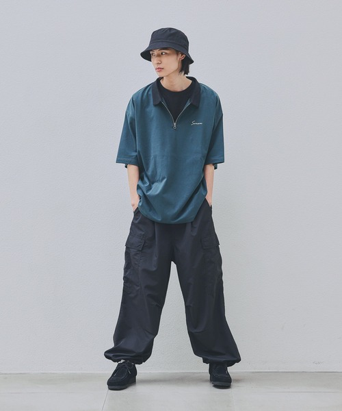 LAKOLE（ラコレ） ワイドパンツ カーゴパンツ コンフォートカーゴ