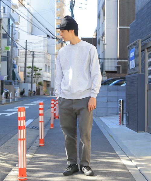 「WAIPER.inc」 スウェットカットソー L カーキ メンズ_画像4