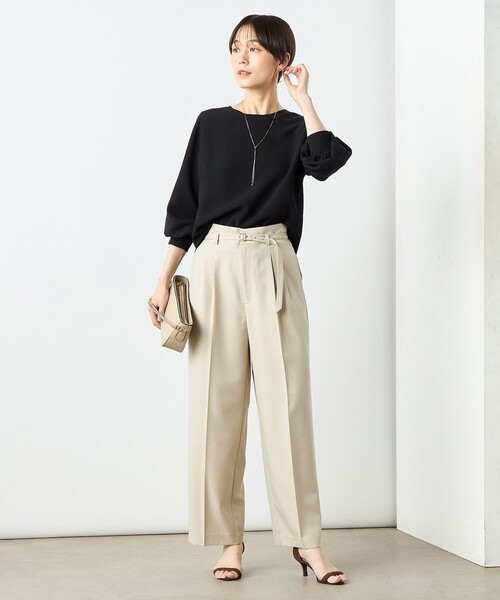 NOLLEY'S Sophi（ノーリーズソフィー） 長袖ブラウス 38 サーモン