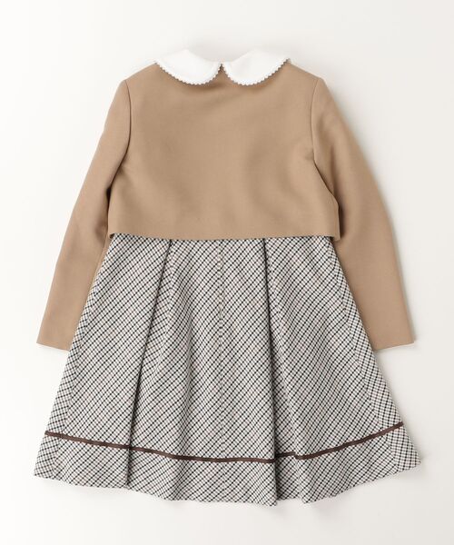 「CHOPIN」 「KIDS」セットアップ 130cm ベージュ キッズ_画像2