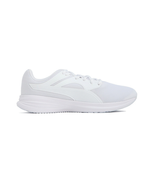 「PUMA」 ローカットスニーカー 24.5cm ブラック×ホワイト メンズ_画像5