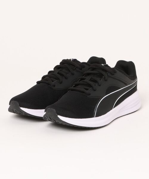「PUMA」 ローカットスニーカー 24.5cm ブラック×ホワイト メンズ_画像9