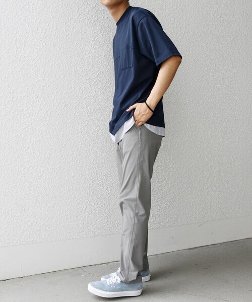 「SHIPS any」 チノパンツ LARGE オリーブ メンズ_画像3