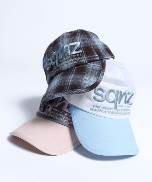 「SEQUENZ」 キャップ FREE グリーン レディース_画像2