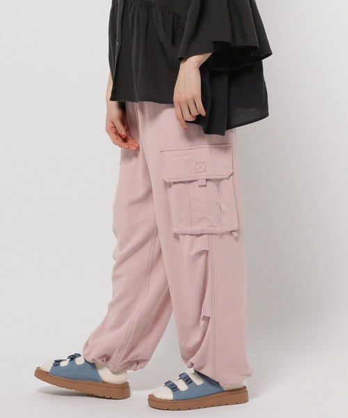 「niko and...」 カーゴパンツ MEDIUM ブラック レディース_画像9