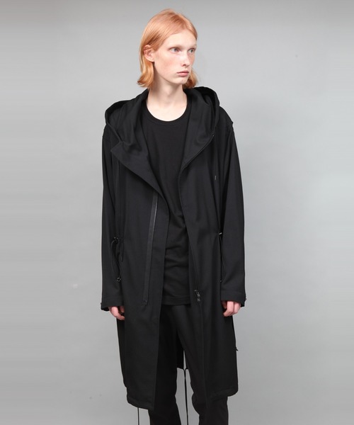 ブルゾン アウター HOODED BLOUSON メンズの画像