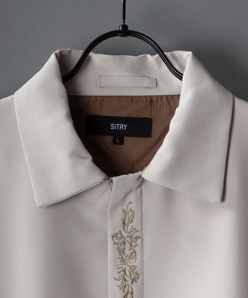 SITRY ブルゾン アウター Fly front stitch blouson/別注 比翼