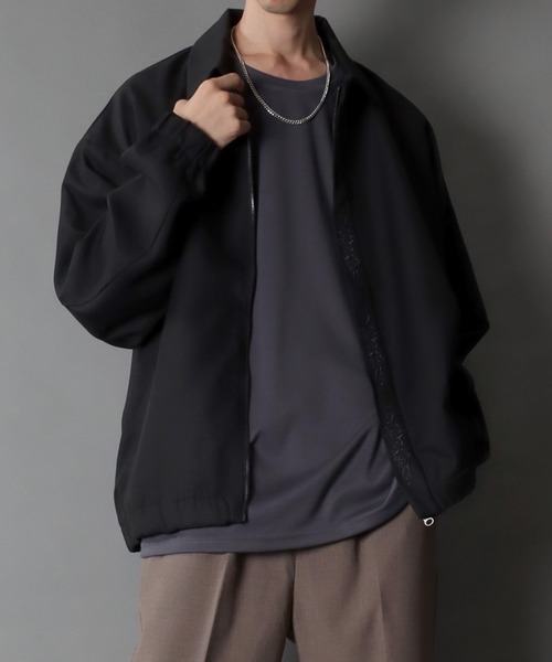 SITRY（シトリー） ブルゾン アウター SITRY Fly front stitch blouson