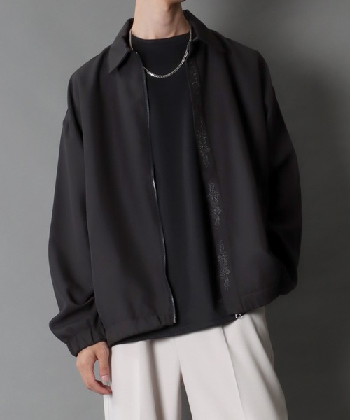 ジャケット・ブルゾン prima SITRY ブルゾン アウター Fly front stitch blouson/別注 比翼