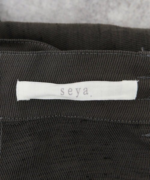 seya. パンツ スラックス 「seya. / セヤ」BOSFOR EASY PANTS