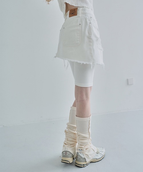 OURSAALTY::ミニスカート:S[RESALE] oursaalty スカート 「oursaalty 」レア ウルトラ ミニスカート