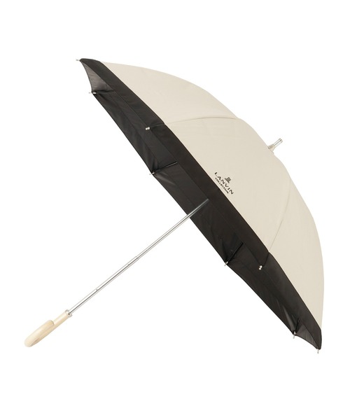 LANVIN COLLECTION 傘 晴雨兼用日傘 グログランリボン
