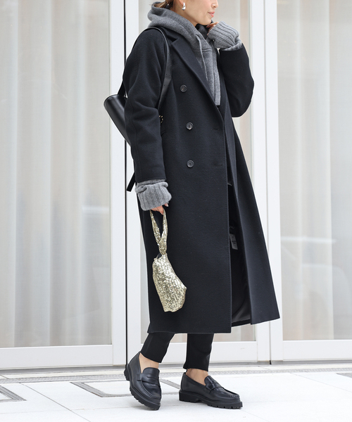 Deuxieme Classe コート チェスターコート ロング ダブルコート