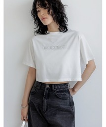 Re:EDIT tシャツ 「接触冷感」「UVカット」クロップド丈