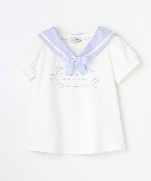 any FAM tシャツ セーラーカラー Tシャツ キッズ 子供服 女の子