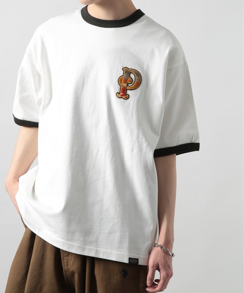 tシャツ Tシャツ メンズ 「PENDLETON」”P” Patch S/S Ringer Tee (Unisex)｜zozo