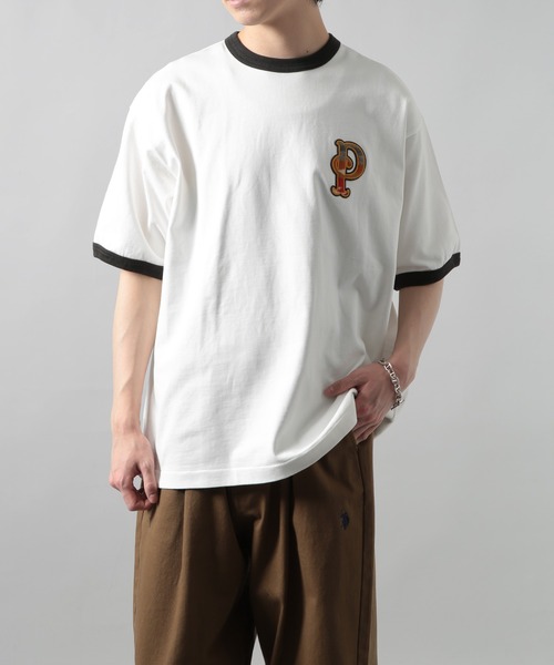 tシャツ Tシャツ メンズ 「PENDLETON」”P” Patch S/S Ringer Tee (Unisex)｜zozo｜04