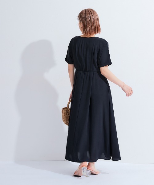 ワンピース ミニ丈 タイト カシュクール アプリコット Amazon.co.jp: [ココアンドユカ] カシュクール ニット オフ