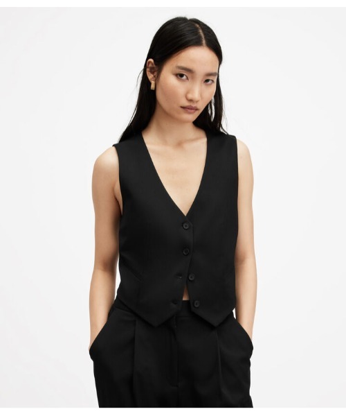 ベスト ジレ NELLIE TAILORED WAISTCOAT | NELLIE テーラード ウエストコート レディース