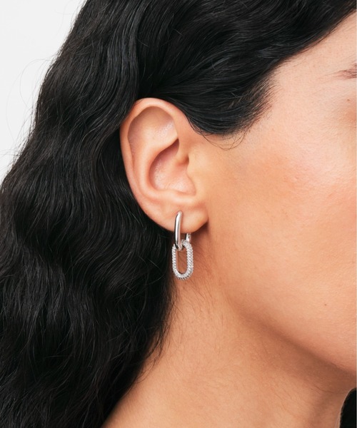 Daniel Wellington ピアス CRYSTAL LINK EARRING レディース