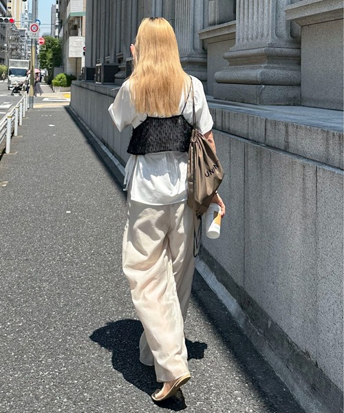 ピンクハウスビスチェ feepur フェザーライクシアービスチェ レディース : ZOZOTOWN