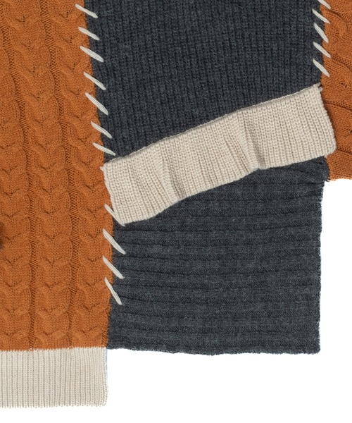 Wizzard（ウィザード） ニット セーター ウィザード / PATCHWORK KNIT 