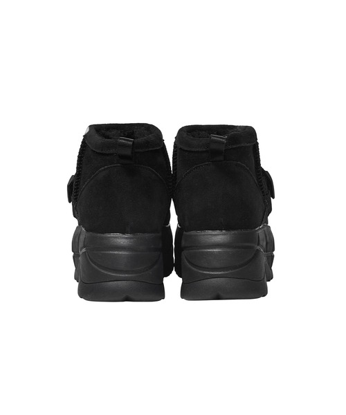 ［新品］シャカ⭐︎ムートン厚底ブーツ⭐︎24センチ ー24FW-SHORT MOUTON BOOTIE CHUNKYーSHAKA(シャカ)公式オンラインストア