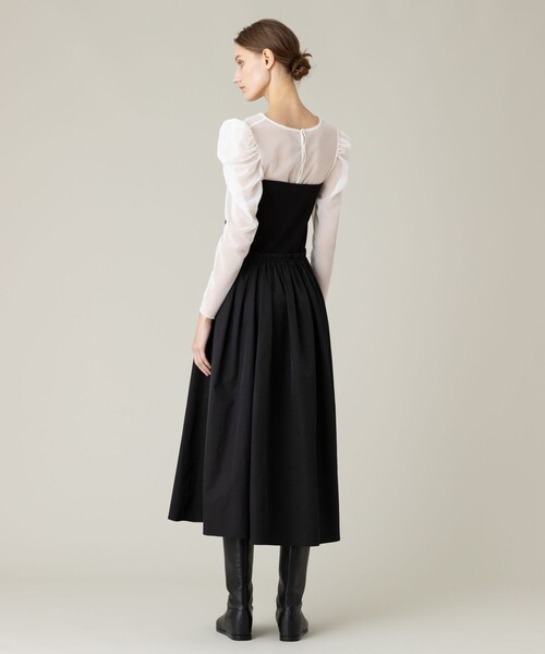 【LOULOU WILLOUGHBY】ビスチェプルオーバー LOULOU WILLOUGHBY】レーシーニットビスチェプルオーバー