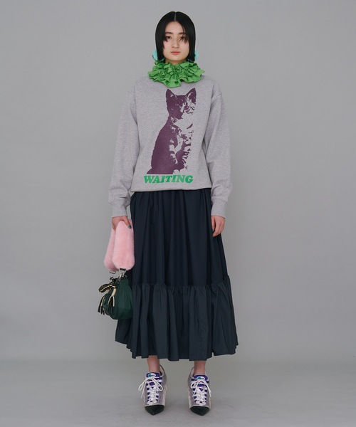 NON TOKYO（ノントーキョー） スカート SWITCHING GATHER SKIRT