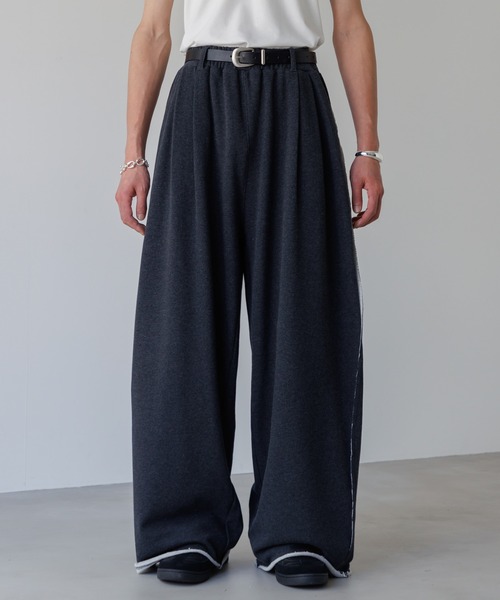 SINSS スウェットパンツ　Mサイズ SINSS スウェットパンツ ジャージ Wide straight sweatpants