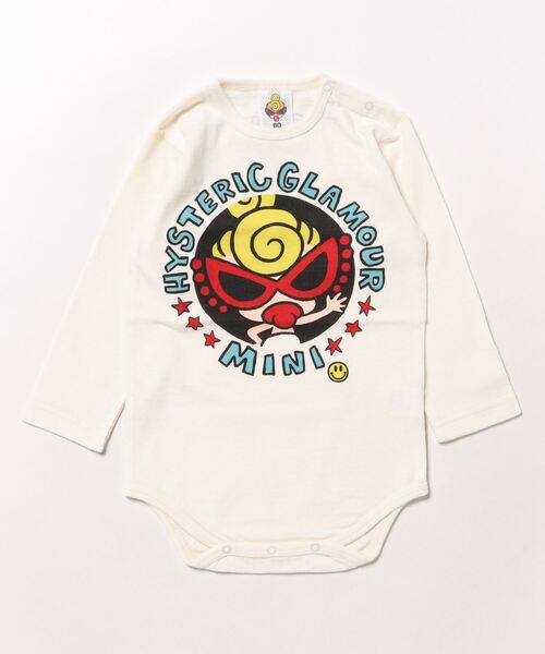 ヒスミニ 長袖ロンパース MY FIRST HYSTERIC LOOPLUSDEVILKIN長袖ロンパース（ロンパース