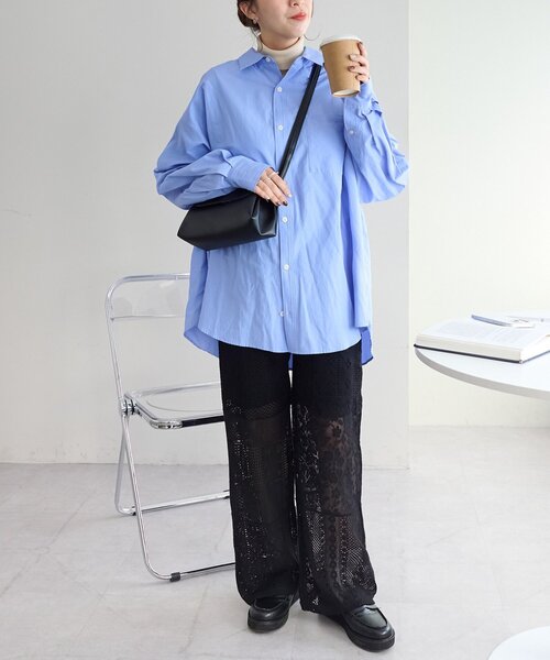 Discoat（ディスコート） パンツ 「WEB限定」パッチワークレースパンツ