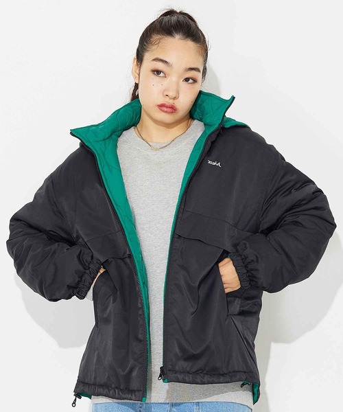 X-girl（エックスガール） ブルゾン M ブラック レディース : ZOZOTOWN